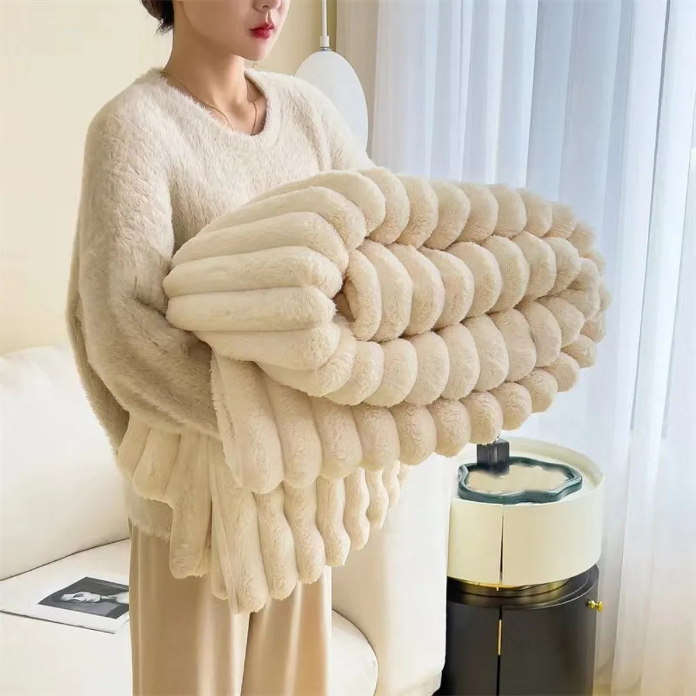 Thick Cotton Blanket – Super Warm & Cozy for Winter
Luxurious handmade blanket, perfect for cold nights. Soft and breathable cotton material, offers warmth and style in any bedroom or living room.