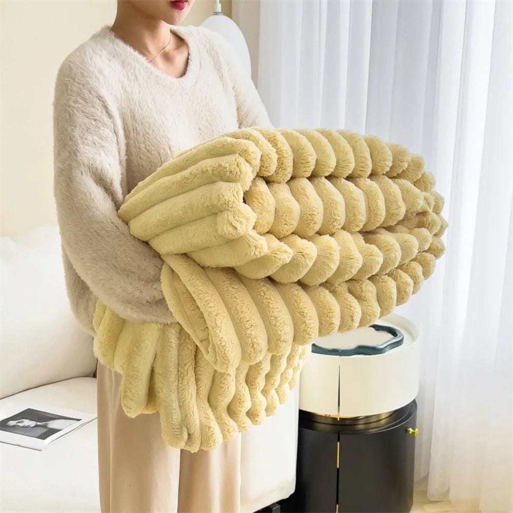 Thick Cotton Blanket – Super Warm & Cozy for Winter
Luxurious handmade blanket, perfect for cold nights. Soft and breathable cotton material, offers warmth and style in any bedroom or living room.